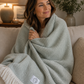 100% Organic Cotton Algarve Throw Blankets