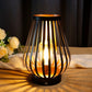 8.5''H Rechargeable Battery Powered Lamp with LED Edison Style Bulb