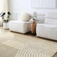 Deron Mustard Washable Area Rug