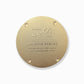 Tropical Floral Gold Drink Coasters