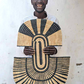 Abstract Mask Wall Hanging 2