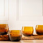 Moroccan Stemless Goblet - Set of 4
