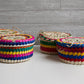 Mexican Woven Palm Tortilla Basket