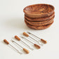 Italian Olivewood Aperitivo Set