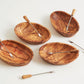 Italian Olivewood Aperitivo Set
