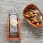 Italian Olivewood Parmesan Cheese Box Grater