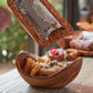 Italian Olivewood Parmesan Cheese Grater - Flat