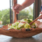 Italian Olivewood Root Salad Bowl