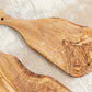 Italian Olivewood Charcuterie Board - with Paddle Handle