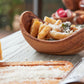 Italian Olivewood Serving Bowl