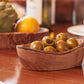 Italian Olivewood Serving Bowl