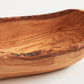 Italian Olivewood Boat Bowl with Live Edge