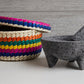 Molcajete with Tortilla Basket