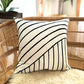 Organic Lines White Sadza Pillow