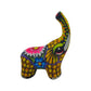 Alebrije Elephant Figurine | Colorful Mexican Folk Art