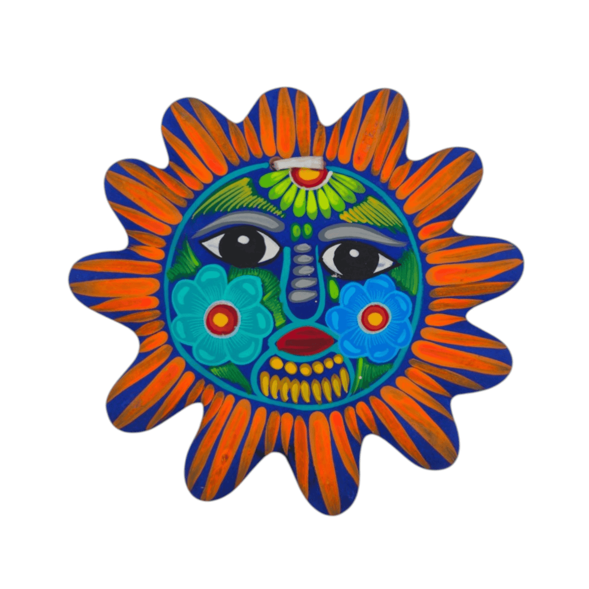 Alebrije Sun Wall Art | Mexican Ceramic Decor