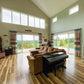 Bohemian Stripe Window Curtain Panel Set
