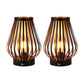 8.5''H Rechargeable Battery Powered Lamp with LED Edison Style Bulb