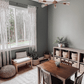 Boho Macrame Textured Cotton Window Curtain
