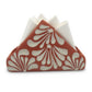 Brown & White Talavera Napkin Holder | Hand-Painted Mexican Decor