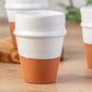 Moroccan Beldi Ceramic Cups White - Set of 4