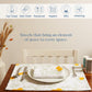 The Fine Living Co. 100% Cotton Kitchen Towels Set of 2 18 x 28 inches Lemon Printed Dish Towels Hand Towels Boho Tea Towels Multifunctional Stylish Absorbent Quick Dry Soft