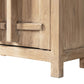 Natural Reclaimed Wood 2 Door Accent Cabinet with Storage - Rowan