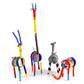 Small Beaded Zebra - Multicolor