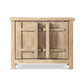 Natural Reclaimed Wood 2 Door Accent Cabinet with Storage - Rowan
