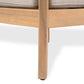 Mallorca Acacia Wood Club Chair with Seat Cushion - Outdoor