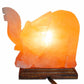 Elephant Shaped Salt Lamp - 9" avg. - Cord, Bulb, Dimmer