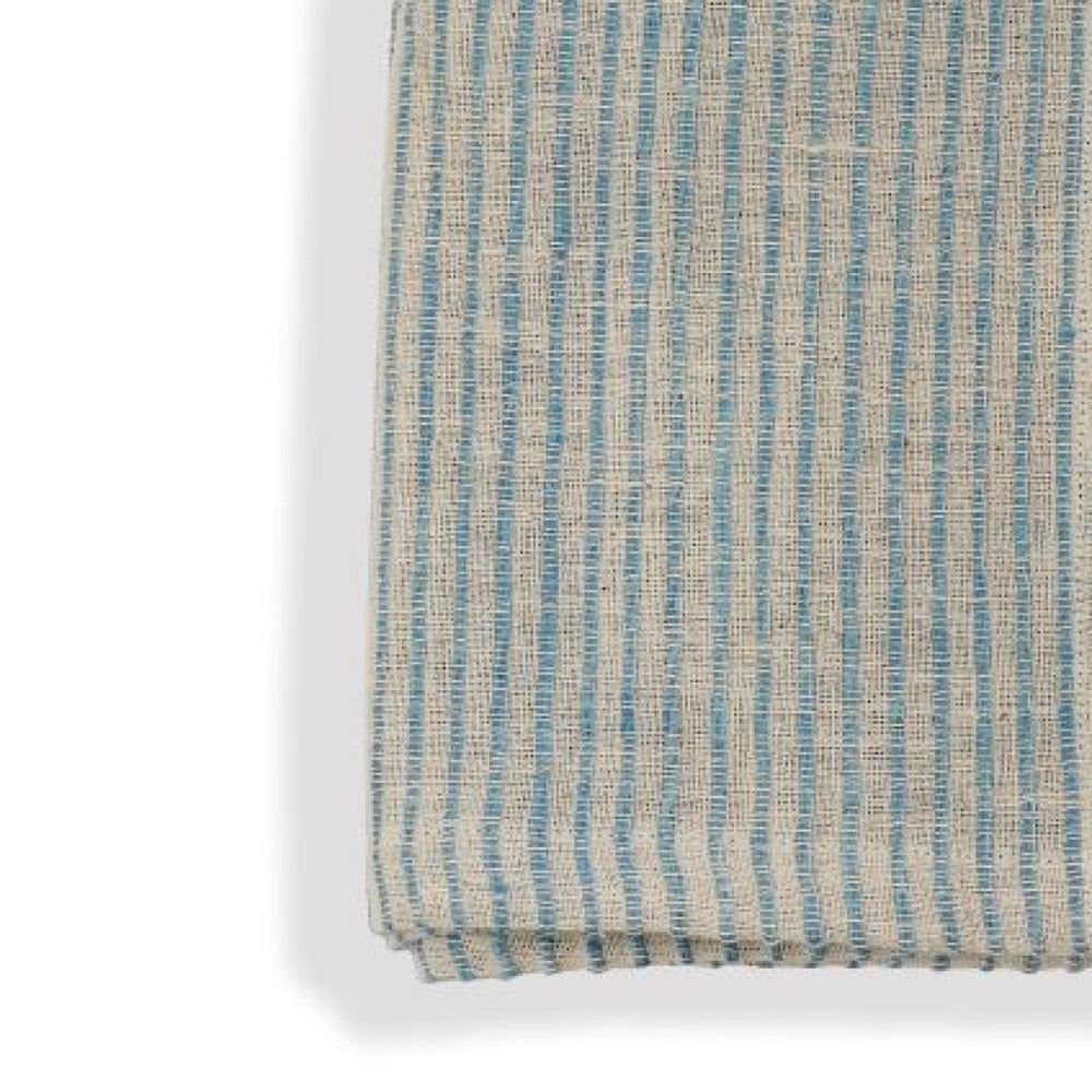 Handwoven Organic Cotton Napkins, Set of 2 | 20" × 20" | Fair Trade | On Track