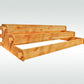 Timberlane Gardens Raised Garden Bed Kit Large 3 Tiered (1x6 2x6 3x6) Select Cedar Elevated Planter