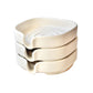 Self Draining Soapdish - Zero-Waste Porcelain - White Matte