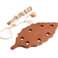 Wooden Lacing Beech Leaf Threading Toy
