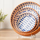 Moroccan Nesting Dish Set - Blue Stripe