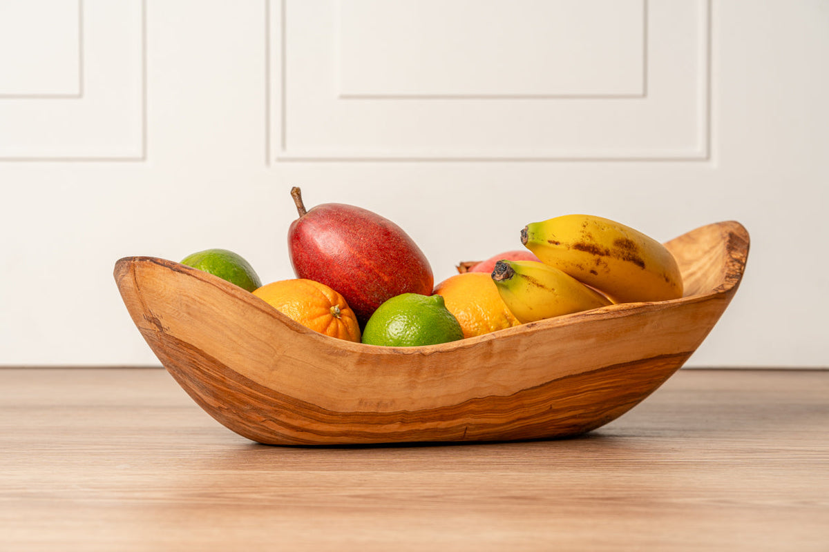 Italian Olivewood Root Salad Bowl