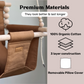 Organic Cotton Indoor High Back Baby & Toddler Swing-Toffee