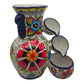 Talavera Floral Water Fountain | Handmade Mexican Art