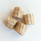 Creative Women Water Hyacinth Napkin Ring Set