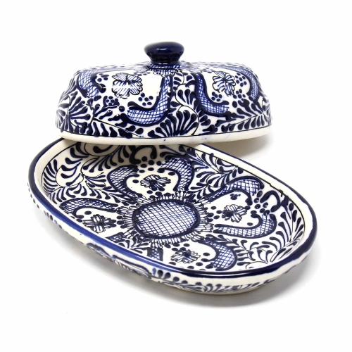 Encantada Blue Flower Handmade Pottery Butter Dish
Jungle Pillows