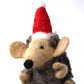 Global Groove Hand Felted Hedgehog Holiday Ornament