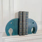 Asha Handicrafts Teal Elephant Book Ends