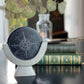 SMOLArt Compass Soapstone Sculpture Dark Gray Stone