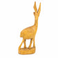 Jedando Handicrafts Hand-Carved Miniature Wood Safari Animals Set of 7