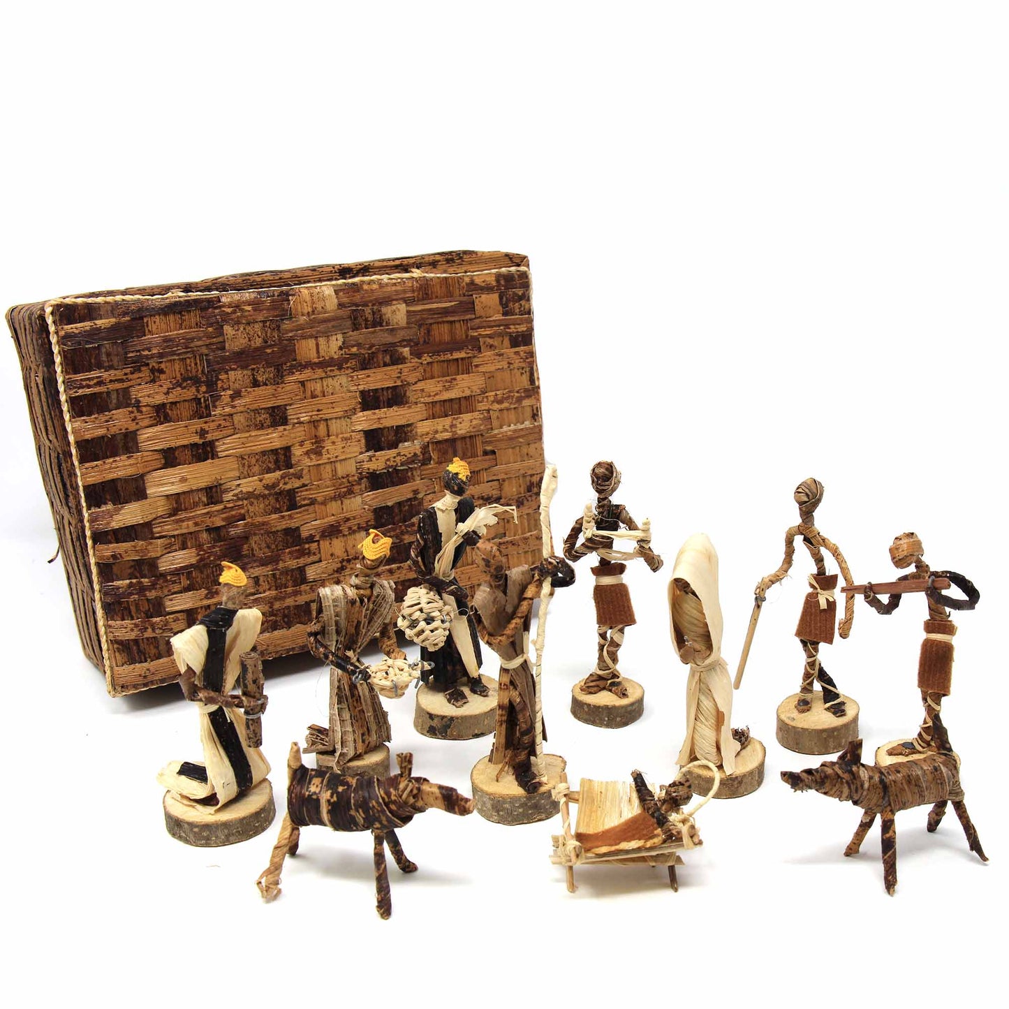 Esther Karioki Banana Fiber Nativity Set