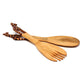 Jedando Handicrafts Giraffe Salad Serving Set