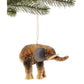 Silk Road Bazaar Bottle Brush Elephant Holiday Ornament