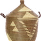 Swahili African Modern Brown and Cream Tribal Design Basket
Jungle Pillows