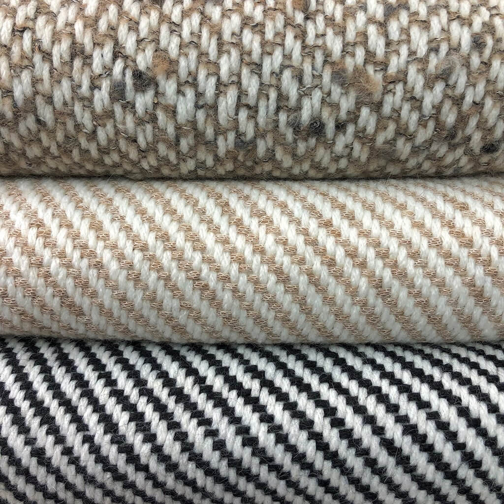 Slate + Salt Chunky Black Stripe Alpaca Throw
Jungle Pillows